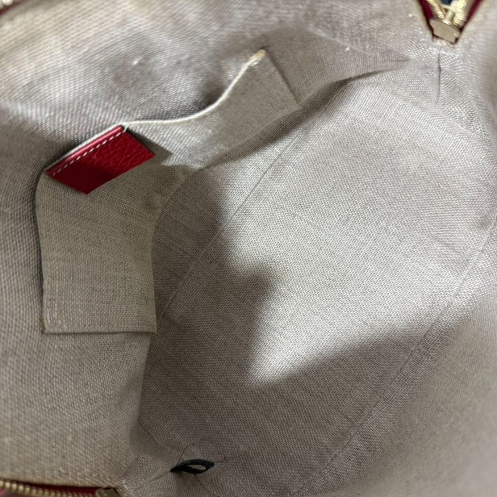 Dôme leather handbag Gucci - Picture 5 of 6